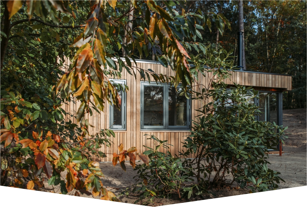 Houten woning
